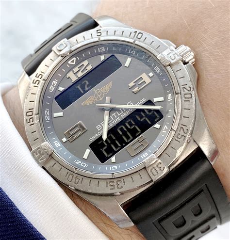 breitling titanium aerospace evo|breitling e79362.